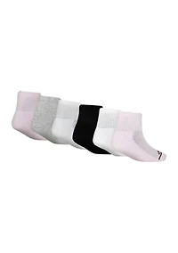 Girls Jordan Legend Ankle Socks - 6 Pack