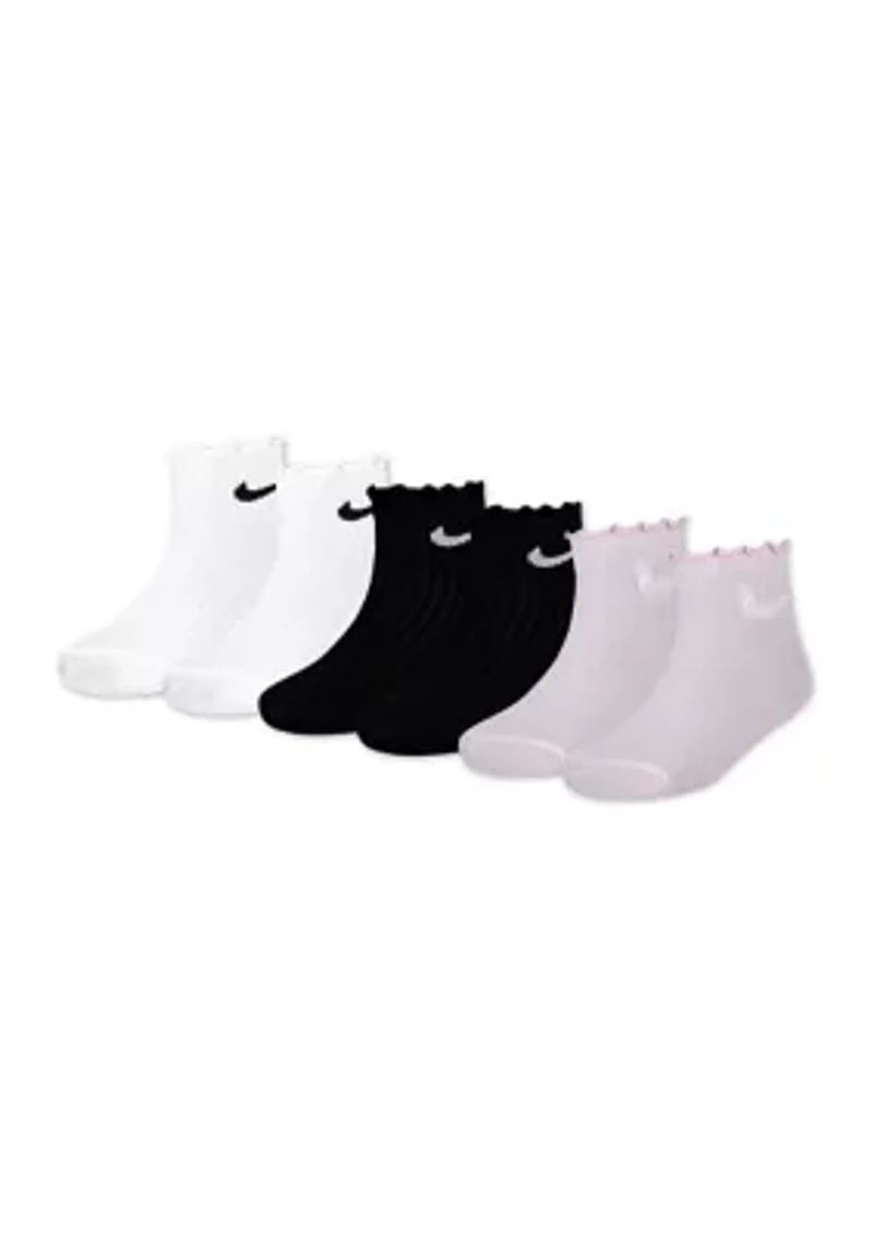 Lettuce Welt Crew Socks - 6 Pack