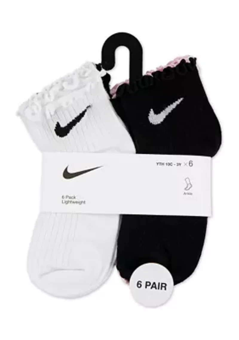 Lettuce Welt Crew Socks - 6 Pack