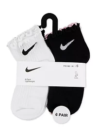 Lettuce Welt Crew Socks - 6 Pack
