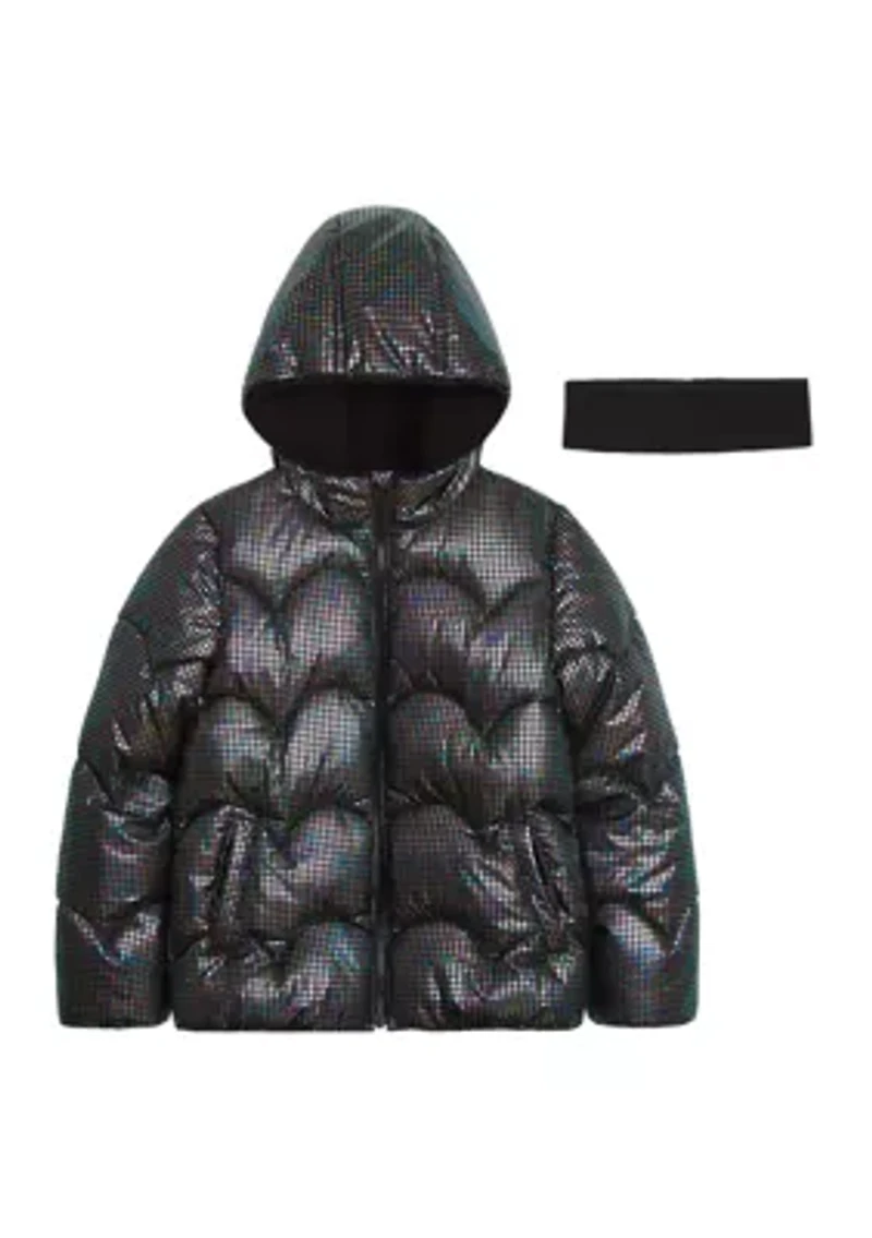 Girls 7-16 Weathertamer with Headband