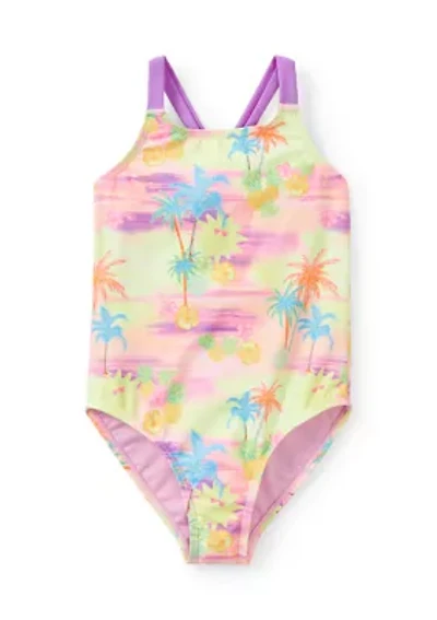 Girls 4-6x Hungtingon Sunset One-Piece Swimsuit