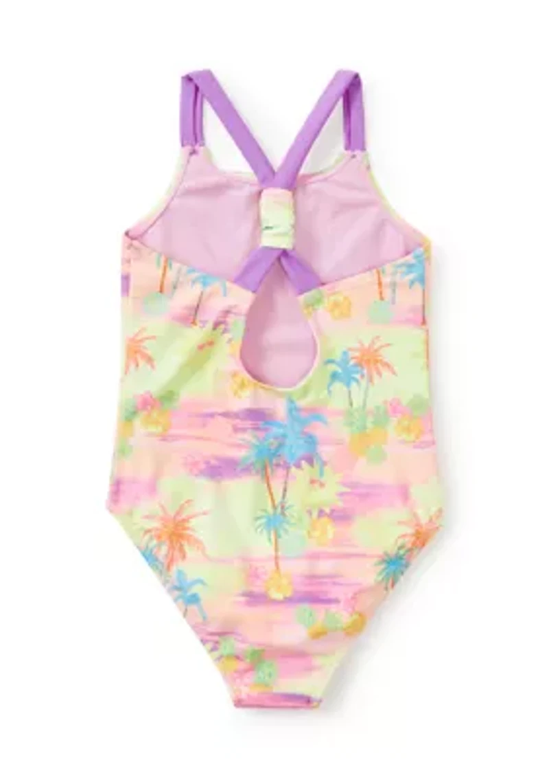 Girls 4-6x Hungtingon Sunset One-Piece Swimsuit