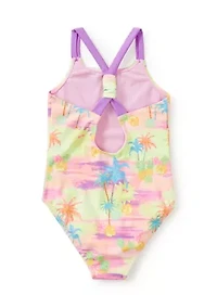 Girls 4-6x Hungtingon Sunset One-Piece Swimsuit