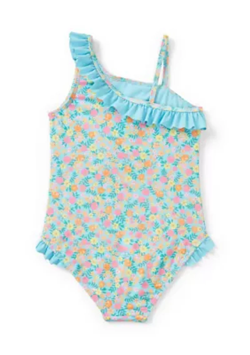 Girls 4-6x Ditsy Floral One-Piece Swimsuit