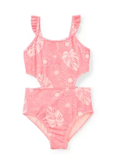 Girls 7-16 Pop Tropical One-Piece Swimsuit