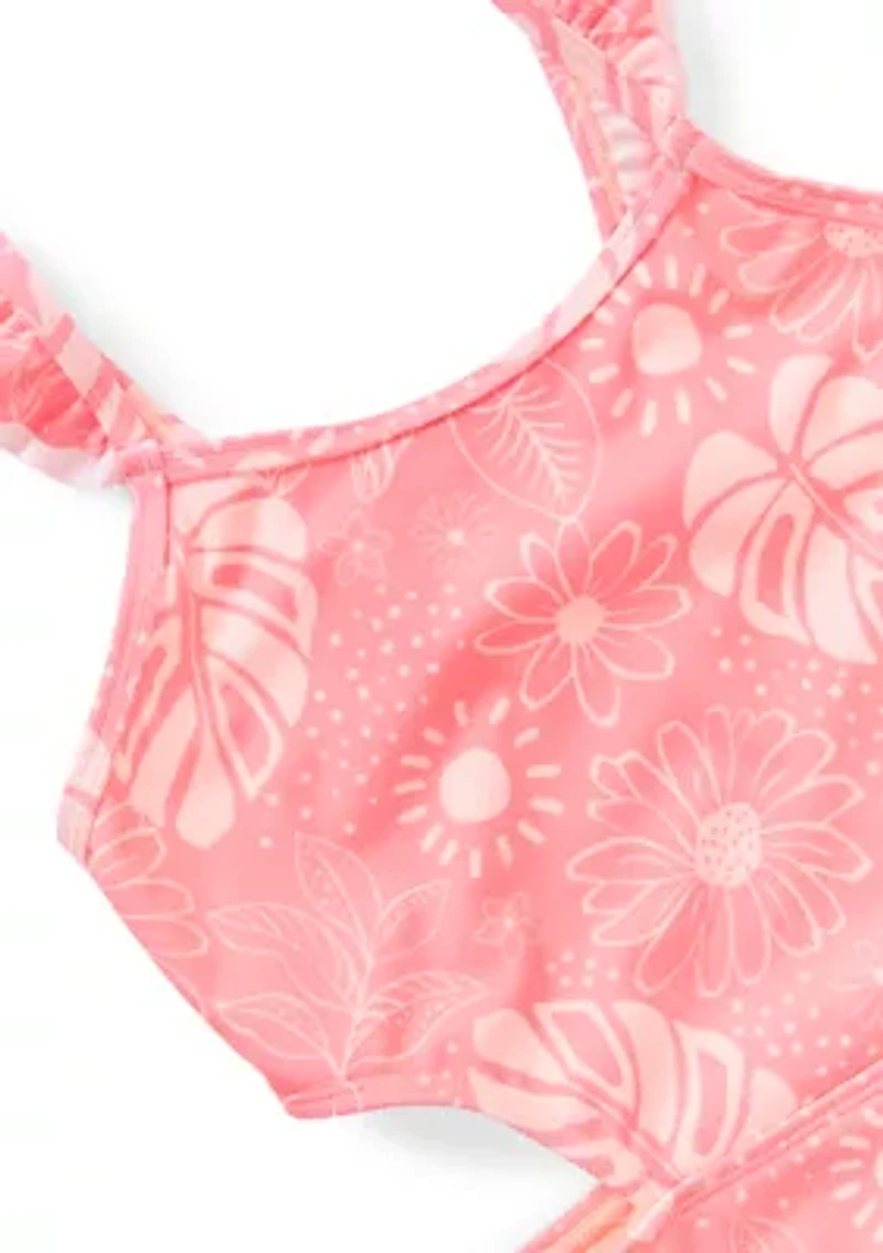 Girls 7-16 Pop Tropical One-Piece Swimsuit