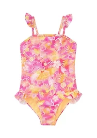 Girls 4-6x Floral One Piece Swimsuit