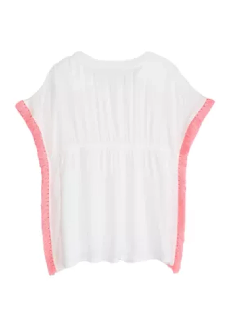 Girls 4-6x Kimono Swim Coverup