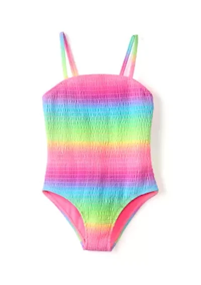 Girls 4-6x Printed One-Piece Swimsuit