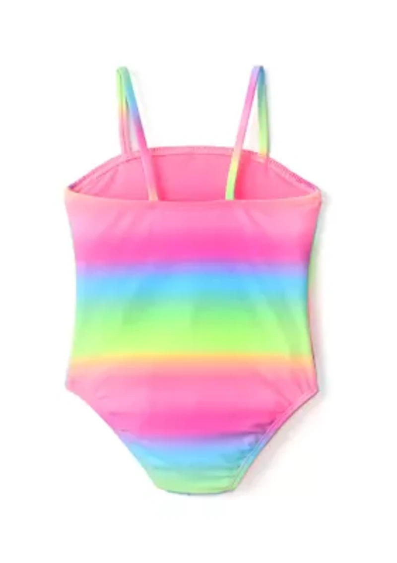 Girls 4-6x Printed One-Piece Swimsuit