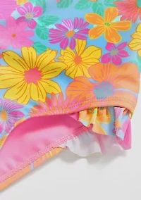 Girls 4-6x One Piece Darling Daisy Rashguard
