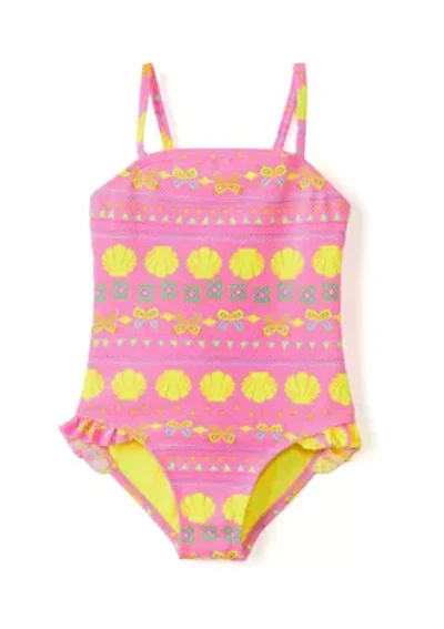 Girls 4-6x Printed One-Piece Swimsuit