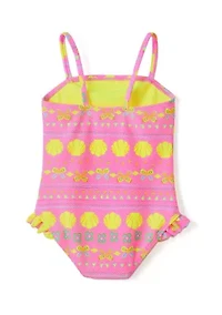 Girls 4-6x Printed One-Piece Swimsuit
