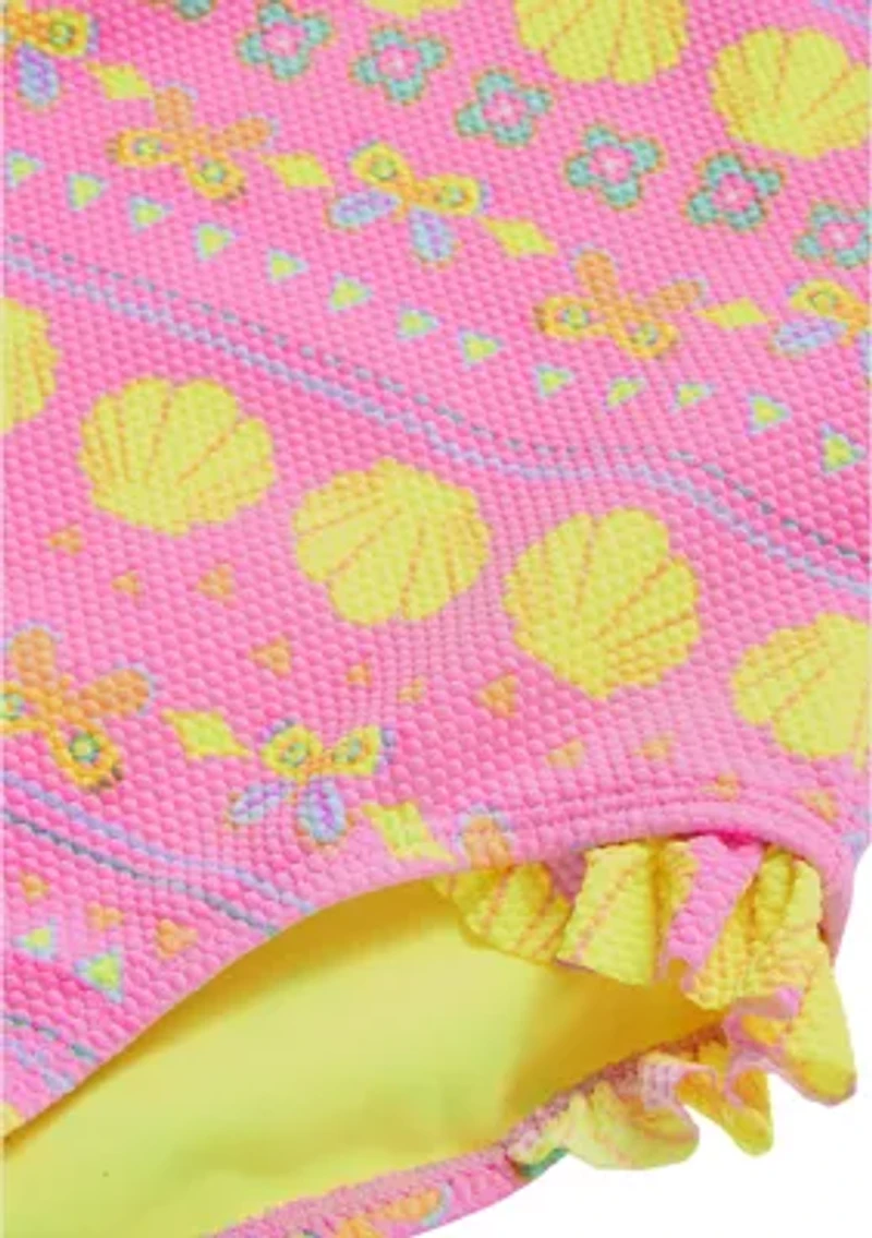 Girls 4-6x Printed One-Piece Swimsuit