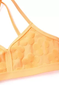 Girls 7-16 Textured Two Piece Swimsuit