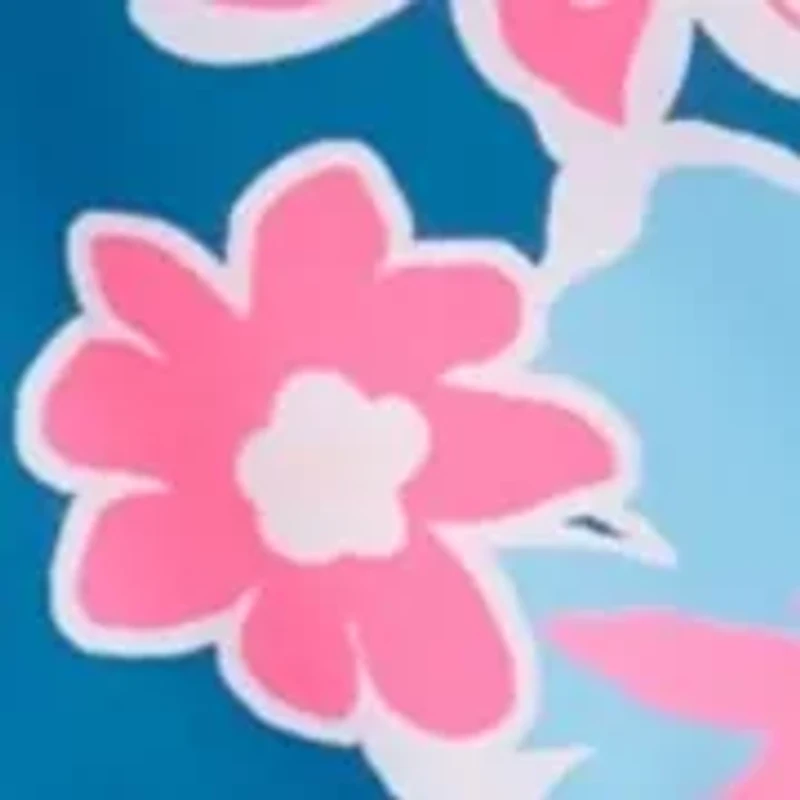 Girls 7-16 2 Piece Fantastic Flower Swimsuit