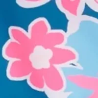 Girls 7-16 2 Piece Fantastic Flower Swimsuit
