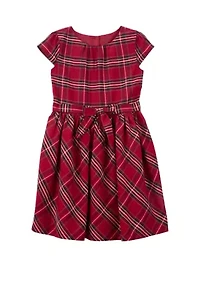 Girls 4-6x Plaid Dress