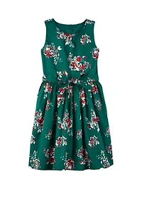 Girls 7-16 Floral Dress