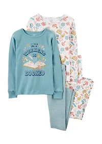 Girls 7-16 Printed Pajama Set