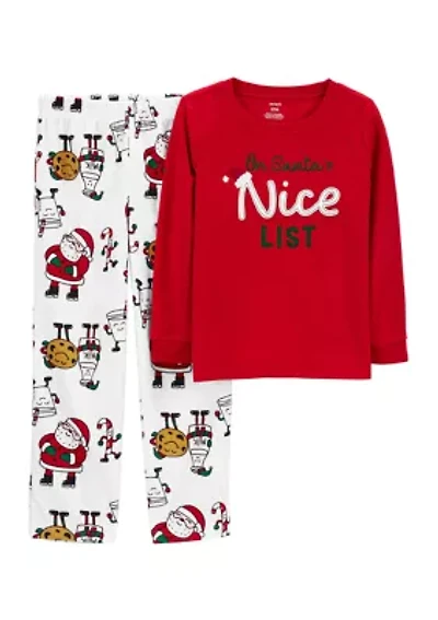 Girls 7-16 Printed Pajama Set