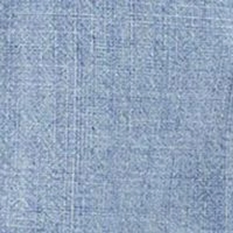 Girls 4-6x Long Sleeve Ruffle Denim Shirt