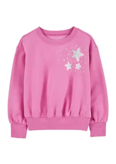 Girls 7-16 Star Graphic Sweatshirt