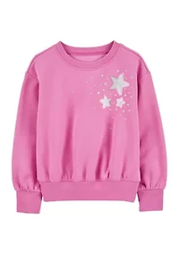 Girls 7-16 Star Graphic Sweatshirt