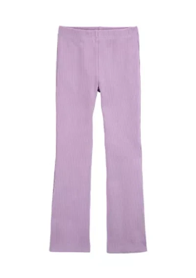 Girls 4-6x Ribbed Knit Leggings