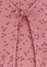 Girls 4-6x Printed Cardigan and Leggings Set