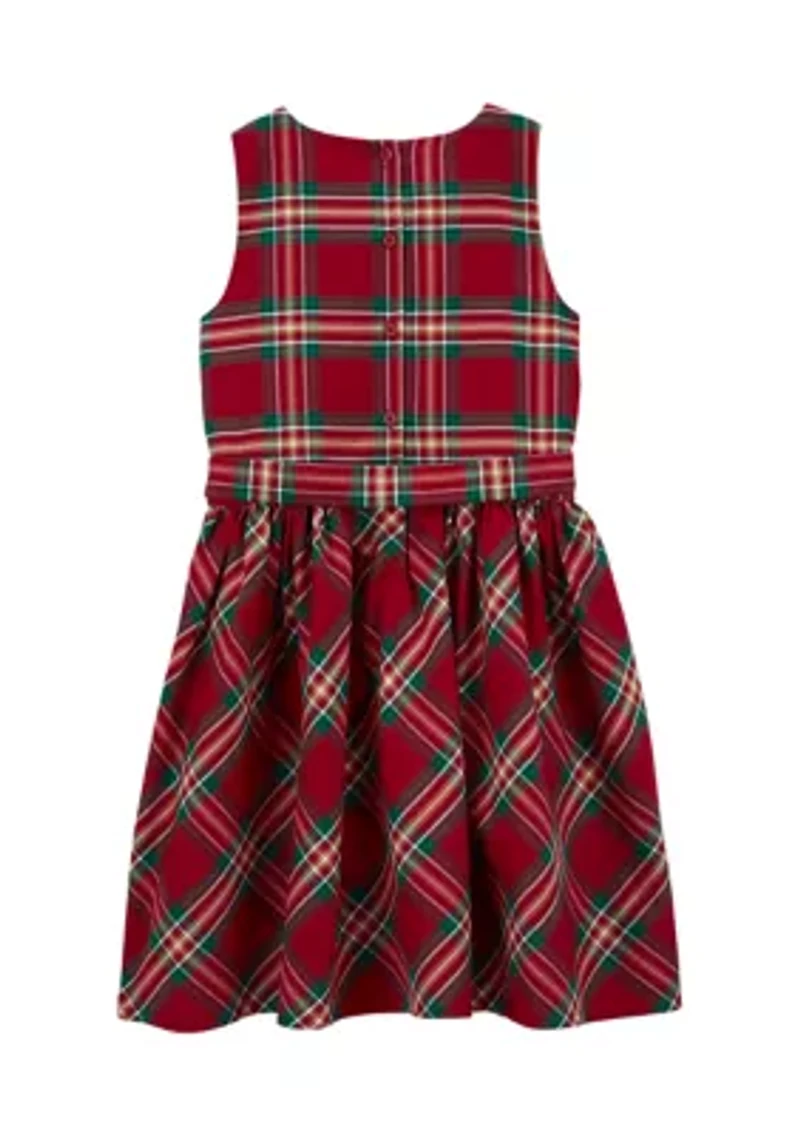 Girls 4-6x Printed Woven Dress