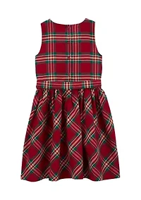 Girls 4-6x Printed Woven Dress