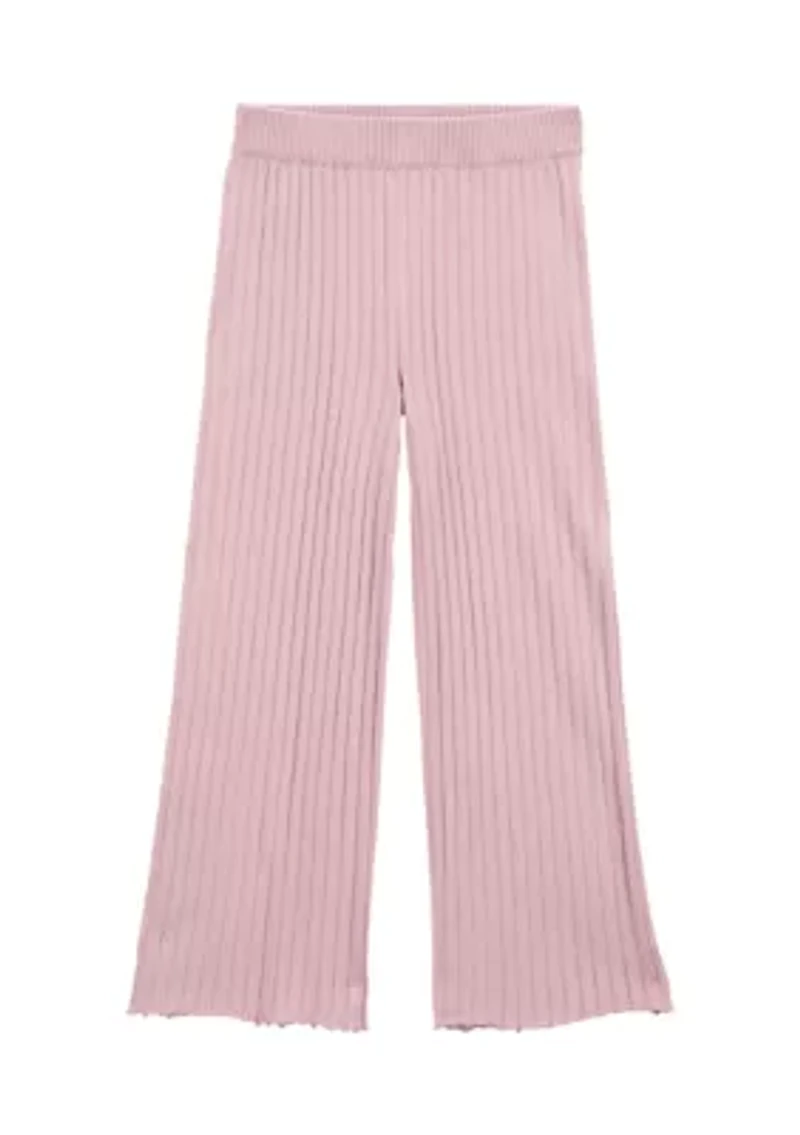 Girls 4-6x Cotton Sweater Knit Pants