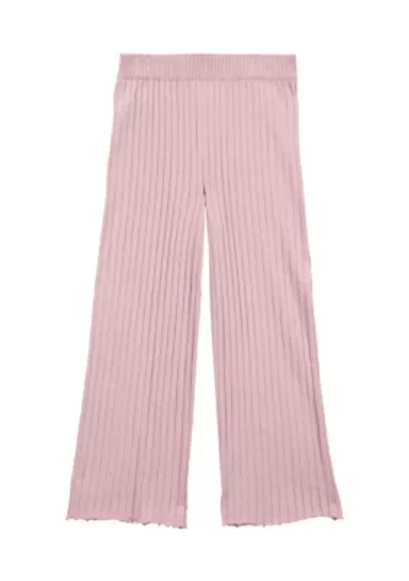 Girls 4-6x Cotton Sweater Knit Pants