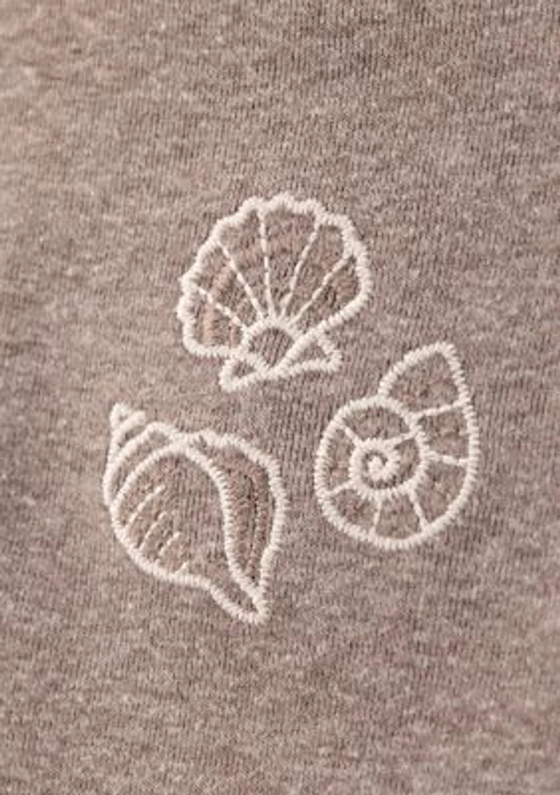 Girls 5-14 Seashell Babydoll Top