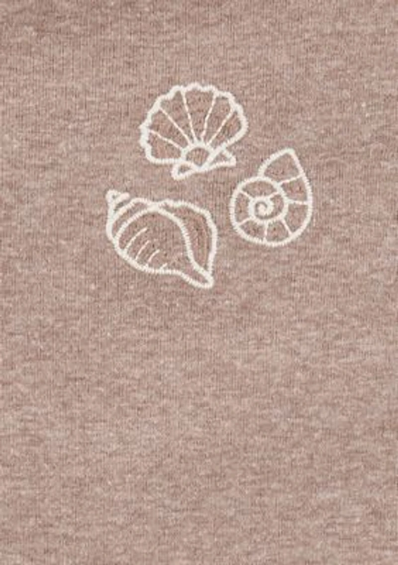 Girls 5-14 Seashell Babydoll Top