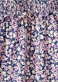 Girls 4-6x Printed Knit Jumpsuit