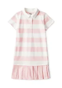 Girls 4-6x Stripe Rugby Polo Dress