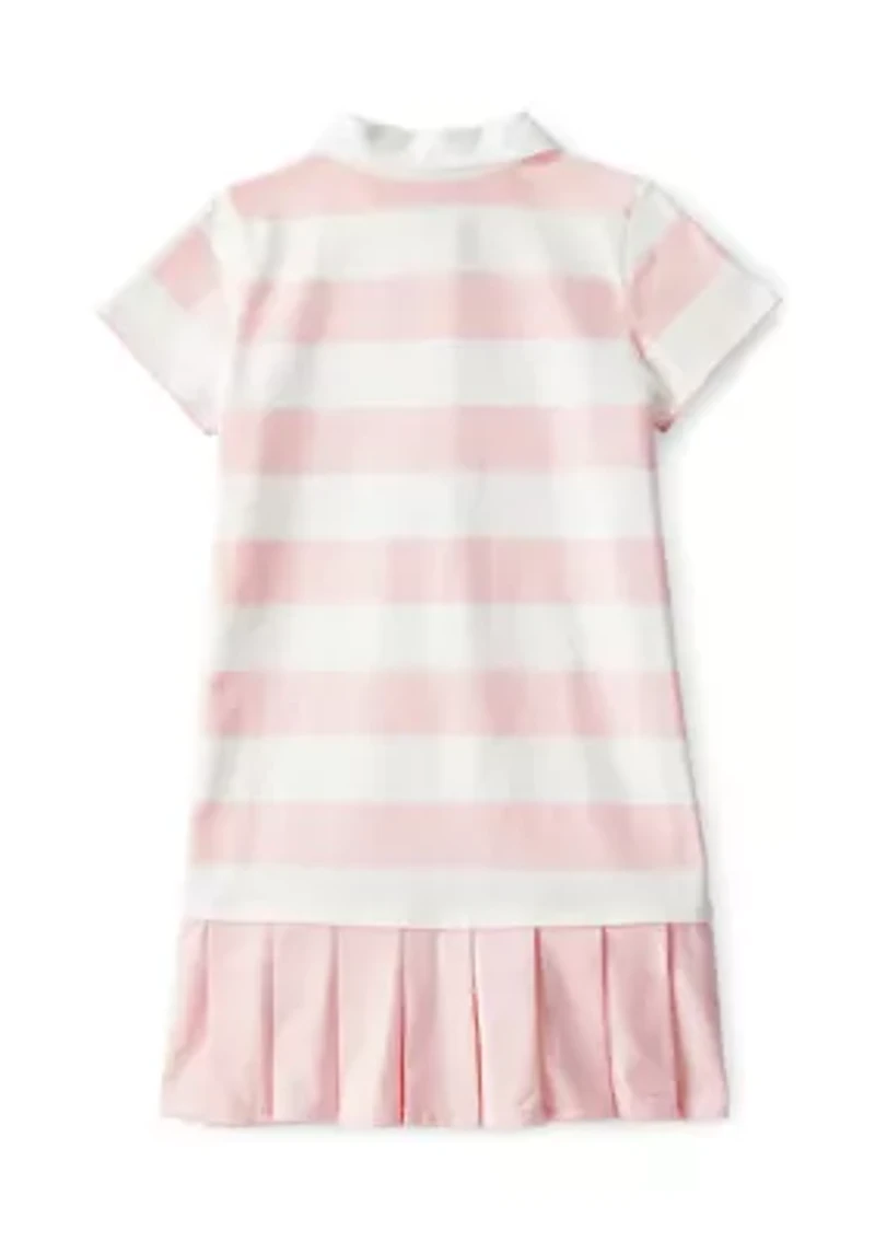 Girls 4-6x Stripe Rugby Polo Dress