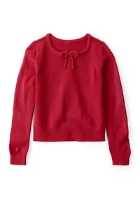 Girls 4-6x Cable Knit Sweater