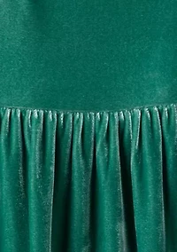 Girls 4-6x Ruffle Corduroy Dress