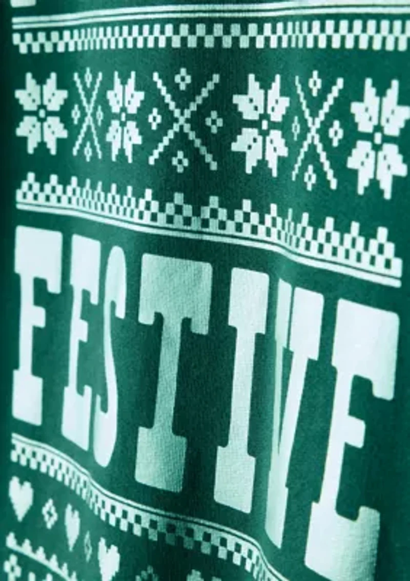 Girls 4-6x Festive Holiday Graphic Sweater