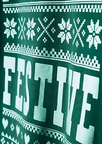 Girls 4-6x Festive Holiday Graphic Sweater