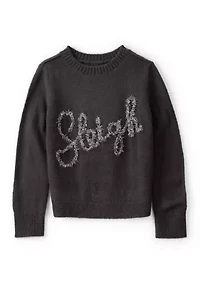 Girls 4-6x Sleigh Festive Graphic Sweater