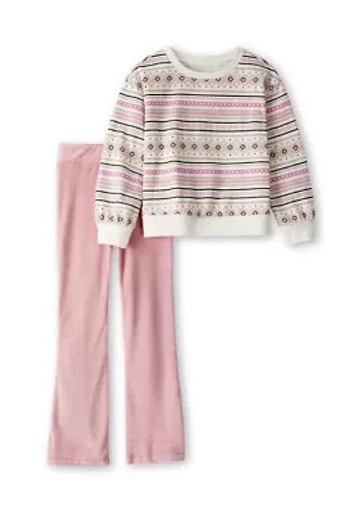 Girls 4-6x Fairisle Set