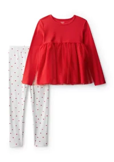 Girls 4-6x Valentine's Day Set