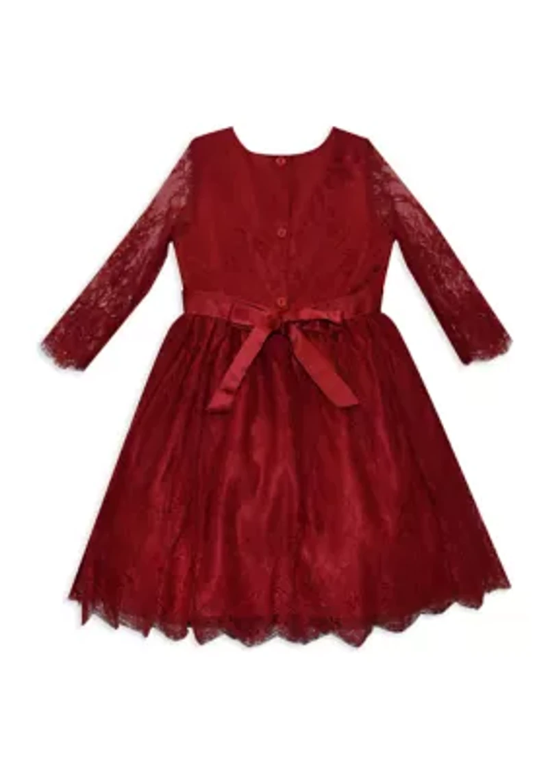 Girls 7-16 Lace Dress