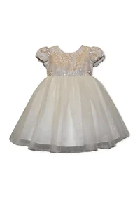 Girls 7-16 Metallic Gown