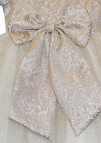 Girls 7-16 Metallic Gown